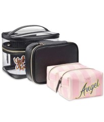 Набір косметичок VICTORIA'S SECRET AngeL print 4-in-1 Beauty Bag Set