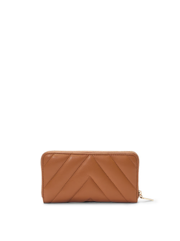 Гаманець Large Wallet with Zip Brown