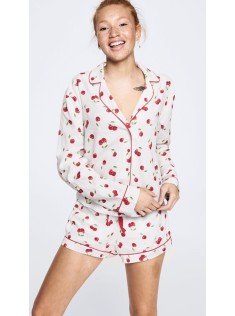 Піжама Victoria's Secret Cotton Pj Set Cherry print