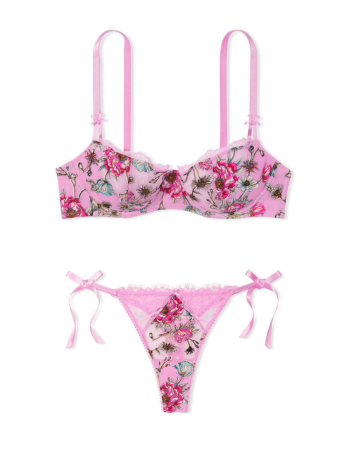 Комплект білизни Victoria's Secret Floral Lace Bra Set