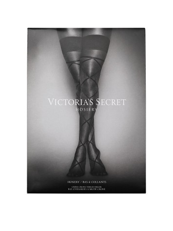Панчохи Criss Cross Thigh Highs Pantyhose Sheer Hosiery
