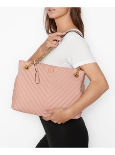 Стильна сумка Victoria Secret The Victoria Shoulder Tote Orchid Blush