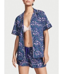 Піжама Cotton Short Pajama Set Flower print