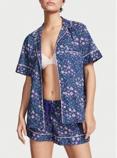 Піжама Cotton Short Pajama Set Flower print