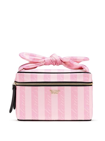 Б'юті кейс VICTORIA'S SECRET Signature Stripe Runway Train Case