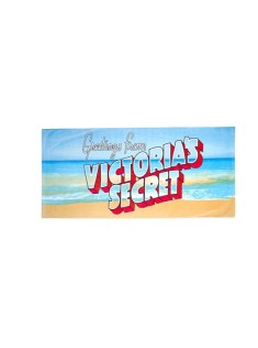 Рушник для пляжу Victoria's Secret print VS logo sea