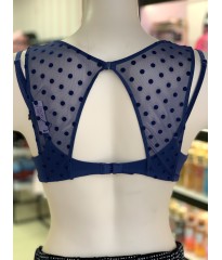 Бюстгальтер Victoria's Secret padded plunge bra - Night blue