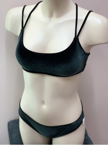 Велюровий купальник Victoria's Secret PINK Black