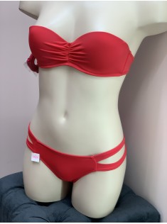 Купальник бандо Victoria's Secret PINK Bra 32B + mini cheekster panty