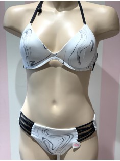 Купальник роздільний Victorias Secret PINK White &Black 