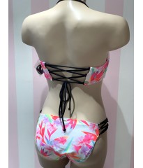 Купальник бандо Victoria's Secret PINK Tropic print