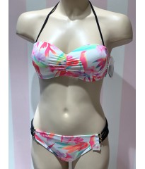 Купальник бандо Victoria's Secret PINK Tropic print