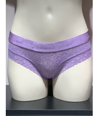 Трусики чики Victoria’s Secret Purple Lace Cheeky panty