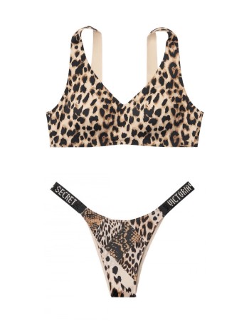 Комплект білизни Victoria's Secret Very Sexy Animal print