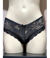 Трусики чики Victoria's Secret Very Sexy Black Lurex Cheeky panty