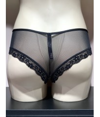 Трусики чики Victoria's Secret Very Sexy Black Lurex Cheeky panty