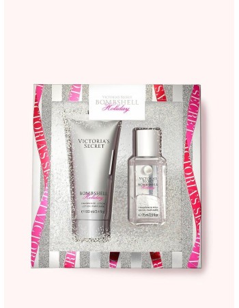 Подарочный набор Victoria’s Secret mini mist & lotion Bombshell Holiday