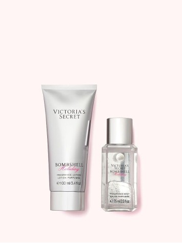 Подарунковий набір Victoria's Secret mini mist &amp; lotion Bombshell Holiday