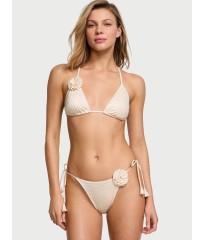 Купальник Rosette Shine Triangle Bikini Top Candlelight