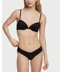 Трусики No Show Thong panty Black Logo Vs