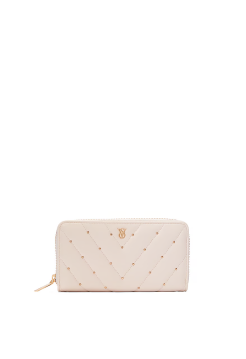 Кошелек Large Wallet with Zip White