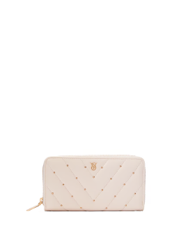 Кошелек Large Wallet with Zip White