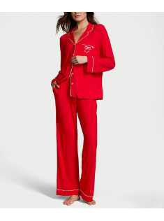 Пижама Modal Long Pajama Set Lipstick Bows