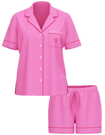 Піжама Modal Soft Short Pajama Set New Peony