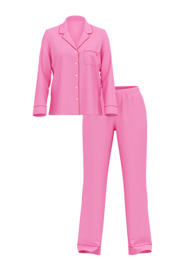 Піжама Modal Soft Long Pajama Set New Peony