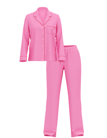 Піжама Modal Soft Long Pajama Set New Peony