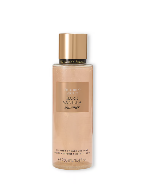Cпрей Вікторія Сікрет із шиммером (Bare Vanilla Shimmer)