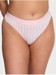 Трусики Logo Cotton Thong Panty Blossom Stripes