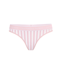 Трусики Logo Cotton Thong Panty Blossom Stripes