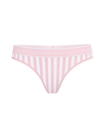 Трусики Logo Cotton Thong Panty Blossom Stripes