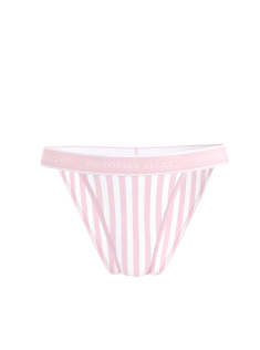 Трусики Logo Cotton Tanga Panty Blossom Stripes