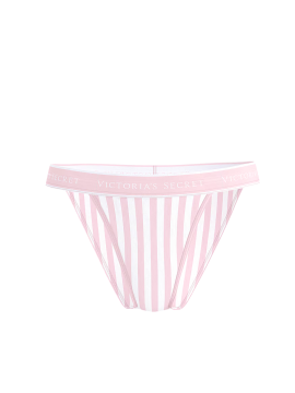 Трусики Logo Cotton Tanga Panty Blossom Stripes