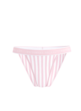 Трусики Logo Cotton Tanga Panty Blossom Stripes