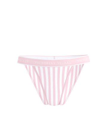 Трусики Logo Cotton Tanga Panty Blossom Stripes