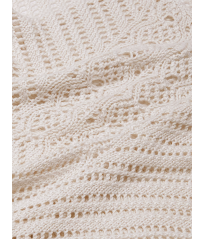 Пляжна туніка Beachwear Crochet Cover-Up Dress Natural