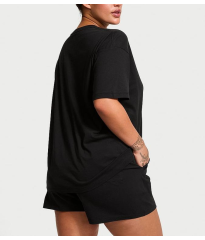 Піжама Cotton Short Pajama Set Black