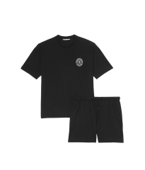 Піжама Cotton Short Pajama Set Black