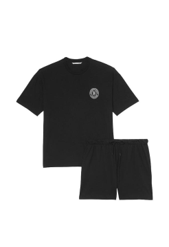 Піжама Cotton Short Pajama Set Black