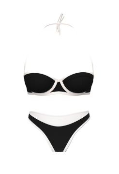 Купальник Essential Uplift Strapless Bandeau Bikini Top Black