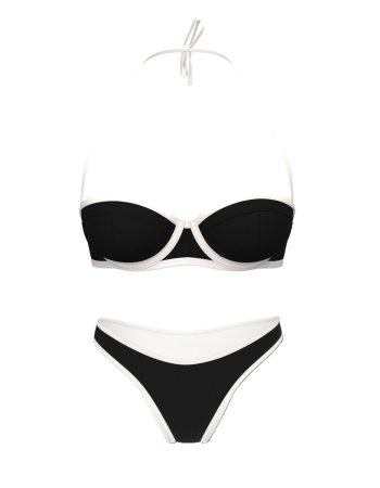 Купальник Essential Uplift Strapless Bandeau Bikini Top Black