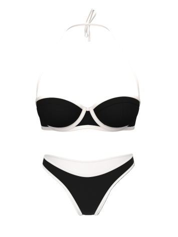 Купальник Essential Uplift Strapless Bandeau Bikini Top Black
