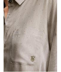 Піжама Modal-Cotton Long Pajama Set Turtle Dove Herringbone