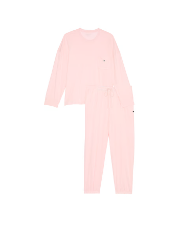 Піжама Cotton Long Pajama Set Angel Pink