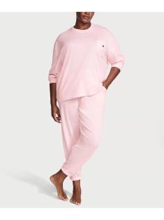 Піжама Cotton Long Pajama Set Angel Pink