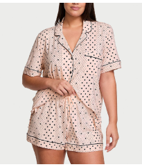 Піжама Modal Soft Short Pajama Set Pink Dot