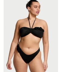 Купальник бандо Push-up Bandeu Set Black Rosette